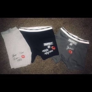 Personalized boxers